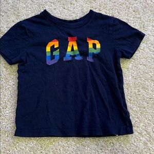 GAP Dark Blue Tee with Colorful Logo